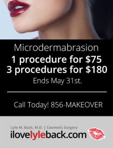 Microdermabrasion Special Offer: 1 procedure for $75, 3 for $180. Ends May 31st